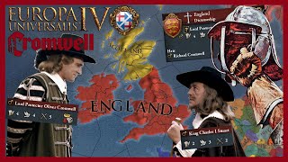 OLIVER CROMWELL I Europa Universalis IV  Oliver Cromwell Deneyimi [upl. by Sall]