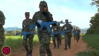 Soldados mujeres del Ejército en entrenamiento [upl. by Alfons]