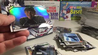 2024 Topps Star Wars Opening Series 24  Hobby Box 4 of 2022 Chrome Mandalorian Beskar Edition [upl. by Mallorie352]