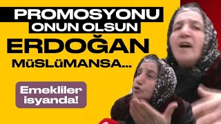 Emeklilerden Erdoğana promosyon tepkisi [upl. by Willin636]