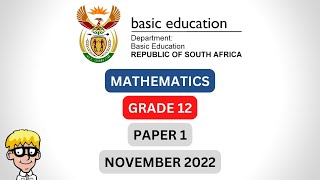 November 2022 Maths Paper 1 [upl. by Eshelman165]