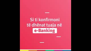 Si ti konfirmoni të dhënat tuaja e Banking [upl. by Teiluj332]