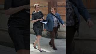 Cynthia Nixon and Christine Marinoni couple viral famousshorts music hollywood [upl. by Debora]