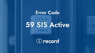 Automatic Door Error 59 SIS Active [upl. by Mokas92]