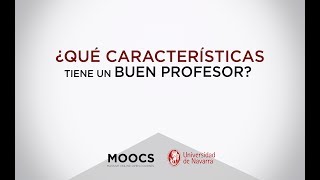 ¿Qué características tiene un buen profesor  Reflexiones Compromiso de Educar [upl. by Anrapa]