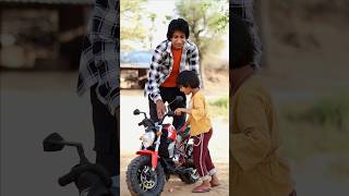 Papa or Beti ka motorcycle 😍🙄 village family life trending papa shorts love funny [upl. by Andre831]