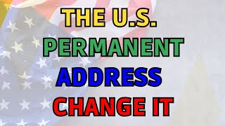 Why You Need A Permanent Address  Must Have It  Change It [upl. by Buttaro384]