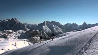 Sci alpinismo  Sappada Dolomiti [upl. by Bowler]