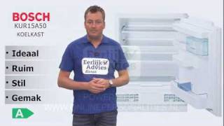 Bosch KUR15A50 Koelkast  Product video [upl. by Nylirad61]