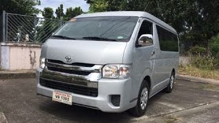 2017 Toyota Hiace GL Grandia 30 MT Full Review [upl. by Spiros]