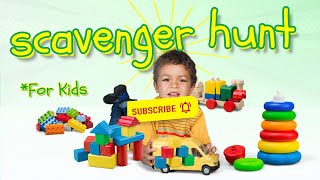 Scavenger Hunt Game  Fun Activity For Kids  Littlementee [upl. by Anahsahs]