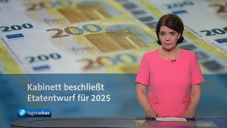 tagesschau 2000 Uhr 17072024 [upl. by Tacye]