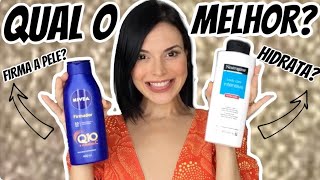 NIVEA Q10 FIRMADOR X NEUTROGENA INTENSIVE CARE  BATALHA DE HIDRATANTES [upl. by Legnalos]