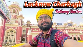 Lucknow Charbagh Railway🚂 Station 🚉 लखनऊ चार बाघ 🤷  Mr Rahul Shah  RaSh Vlogs [upl. by Ylehsa]