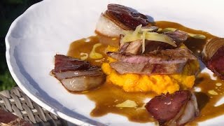 Recette  veau rôti et purée de potimarron [upl. by Cas59]