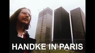 Peter Handke in Paris  Ein Film von Georg Stefan Troller 1975 [upl. by Orbadiah28]