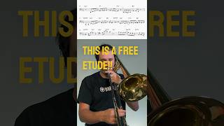 “I Could Write A Book” Free Etude for Bass Trombone Enjoy trombone basstrombone jazztrombone [upl. by Arema300]