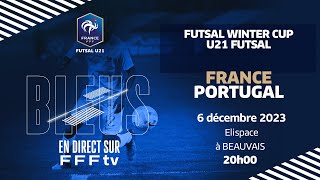 Winter Futsal Cup U21  FrancePortugal 14 en replay [upl. by Jair]