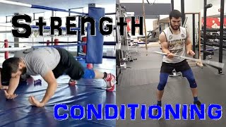 ARTUR BETERBIEV UNIQUE EXERCISES FOR STRENGTH AND CONDITIONING HD [upl. by Esirrehc784]