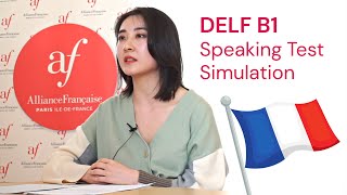 DELF B1 Simulation Production Orale  Full Speaking Test Simulation  Tasks 1 2 3 [upl. by Kwarteng]