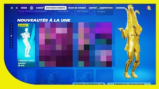 Danse MERCREDI 🤯  Boutique Fortnite du 8 Fevrier 2024 [upl. by Sayer]