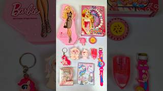 Stationery collection😍Geometry Diary Watch Sharpener Eraser Keychain asmr shorts [upl. by Cila]