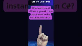 Generics and Instantiation Constraints in C [upl. by Nale]