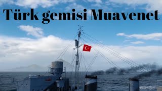 World of Warships Asın Bayrakları TCG Muavenet Geliyor [upl. by Kerwon]