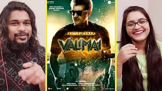 VALIMAI Reaction  Motion Poster  Ajith Kumar  Yuvan Shankar Raja  H Vinoth [upl. by Atenek]