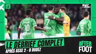 ASSE 20 Rodez  Le débrief de l’After Foot après la finale de playoff de Ligue 2 [upl. by Llerraf]