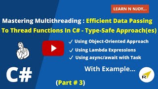 Mastering MultithreadingPart3Efficient Data Passing to Thread Functions in CTypeSafe Approach [upl. by Frank]