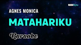 Agnes Monica Matahariku Karaoke Pop [upl. by Legnaesoj]