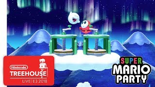 Super Mario Party Gameplay Pt 2  Nintendo Treehouse Live  E3 2018 [upl. by Leugimesoj]