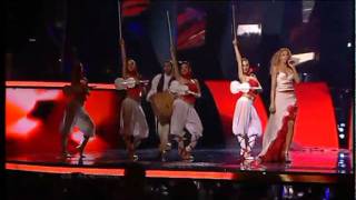 Eurovision 2005 Final 08 Albania Ledina Celo Tomorrow I Go [upl. by Anitsihc872]