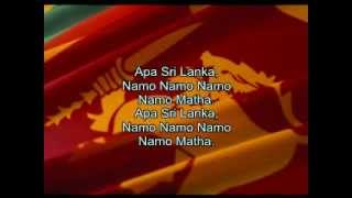 National Anthem of Sri Lanka  English Lyrics [upl. by Behnken]