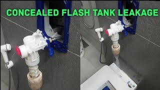 എളുപ്പത്തിൽ ശരിയാക്കാം Grohe conceal flash tank leakage [upl. by Aizti]