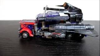 Transformers DOTM Voyager Jetwing Optimus Prime Custom [upl. by Marianne]