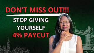 how not to give yourself a 4 pay cut  Workplace Pension [upl. by Grath]