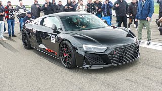 1603HP HPT Audi R8 Twin Turbo 0372KMH Accelerations [upl. by Marabelle]