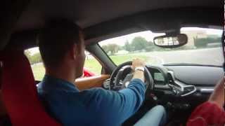 Ferrari 458 Italia test drive  Maranello [upl. by Byrn540]