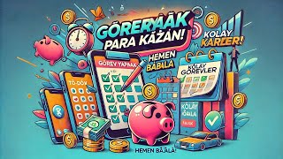 İnternetten Para Kazanma Ödeme Kanıtlı Yeni Site [upl. by Siurad]