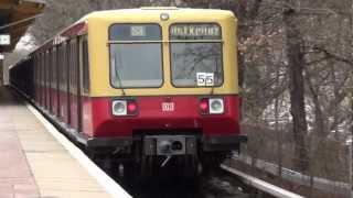 SBahn Berlin  die Linie S3 mit den Zügen Baureihe 485 HD historisch [upl. by Felise]