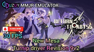 30 FPS Playable  Return To Abyss  Uzuy mmjr Emulator on android [upl. by Ettolrahc]