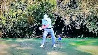 Patrick Cantley Golf Swing with Driver Super Slowmo [upl. by Shepperd]