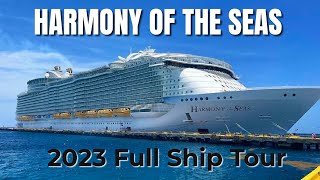 HARMONY OF THE SEAS FULL SHIP TOUR  Royal Caribbeans Harmony of the Seas [upl. by Hait160]