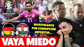 😨SI EL BARÇA LOGRA TENER ESTE GUNDOGAN CUIDADO · ALEMANIA 20 HUNGRÍA y a OCTAVOS · CASO NEGREIRA [upl. by Eelidnarb]