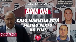 Bom dia 247 Caso Marielle está mesmo perto do fim 24124 [upl. by Monarski752]