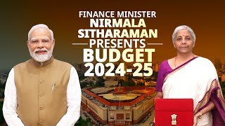 Budget 2024 Live FM Nirmala Sitharaman presents Budget 202425 in the Parliament [upl. by Schmitt]