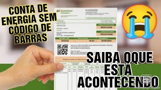 Conta de energia sem o código de barras saiba o que está acontecendo Coelba embasa conta de luz qrco [upl. by Yeniar]