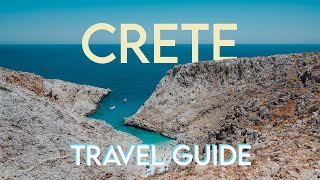 HOW TO TRAVEL CRETE  Best Beaches And Places  GREECE TRAVEL GUIDE [upl. by Conlee]